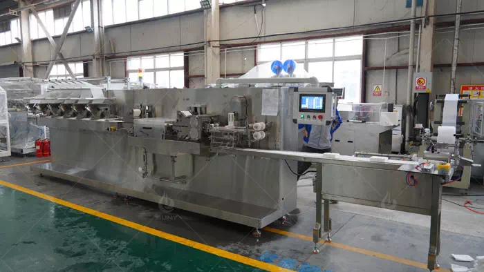 Wet Tissue Fully Automatic Processing and Packaging Machine